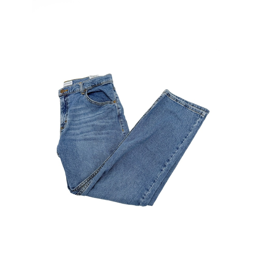 Wrangler Jeans Boys 16 Husky Blue Classic Straight Adjustable Waist Denim